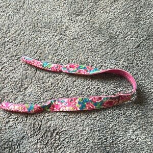 Lilly Pulitzer Croakies Sunglass Strap great condition